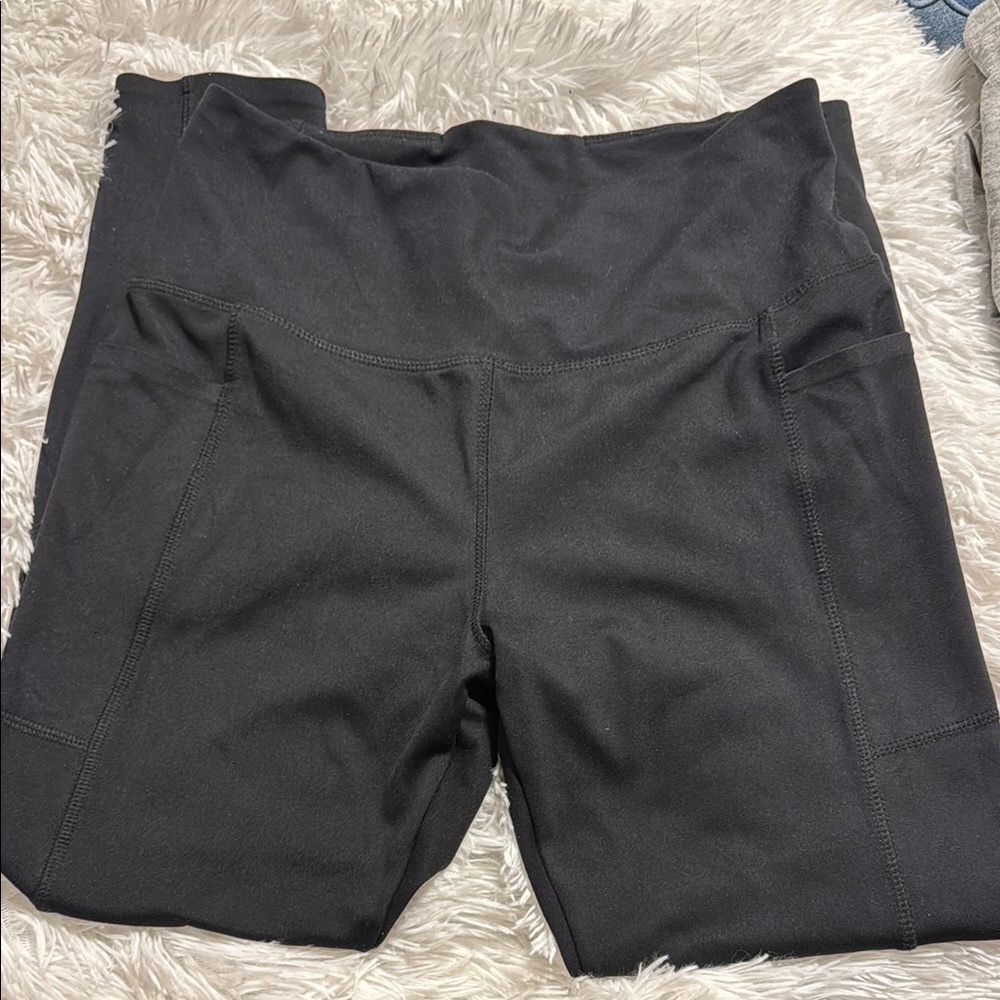 Black High-Waisted Leggings